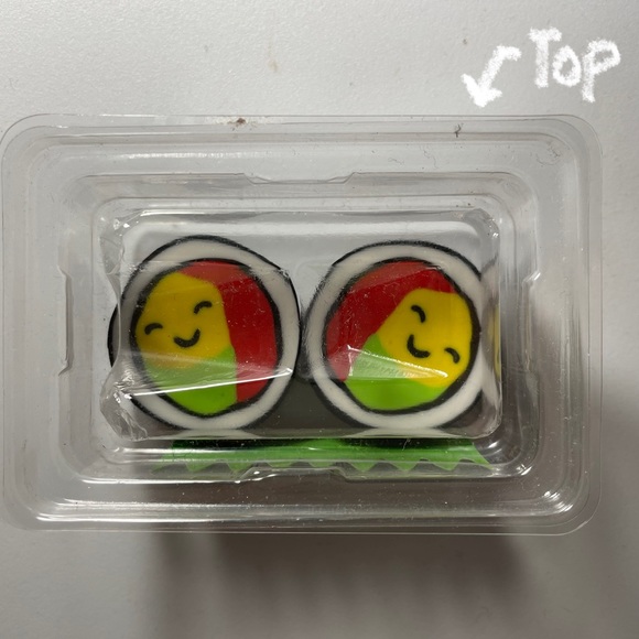 Sushi Eraser with Packaging | NEW | Given from a friend - Picture 1 of 4